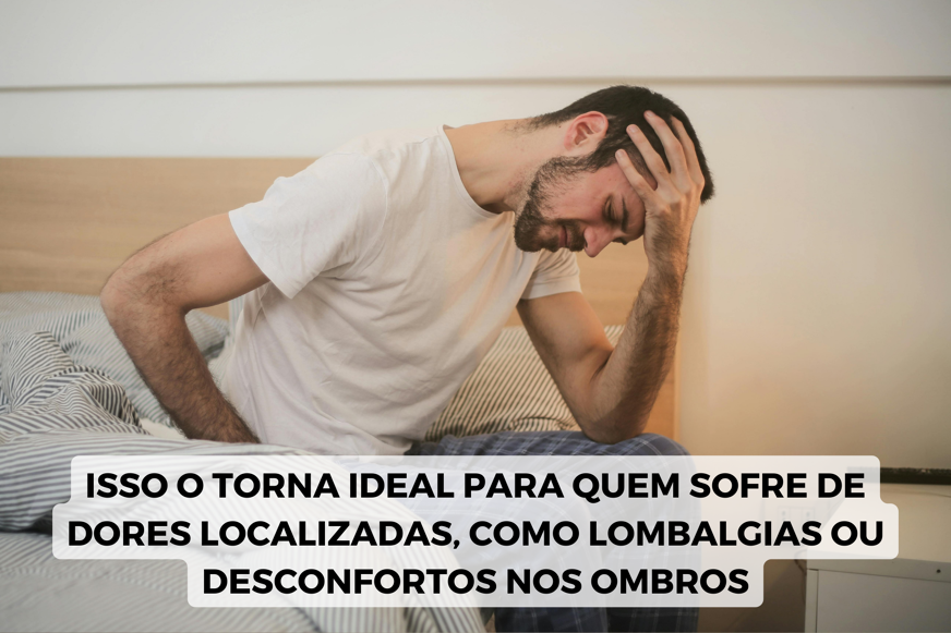 colchão visco elástico para coluna